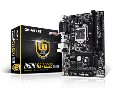 Gigabyte GA-B150M-D3V DDR3