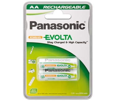 Wentronic AA 2.05Ah NiMH 2-BL EVOLTA Panasonic