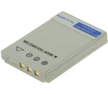 2-Power Digital Camera Battery 3.7v 650mAh