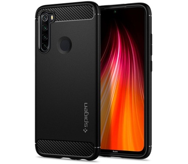 Spigen Xiaomi Redmi Note 8 Rugged Armor  Zwart