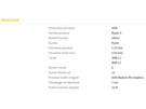 Listings van AMD Ryzen 5000-laptopprocessors