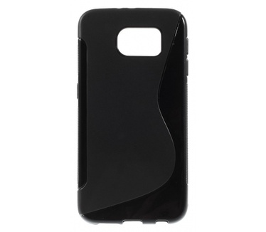 Kees S-line Gel Hoesje Samsung Galaxy S6 - Zwart