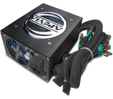 Apevia ATX-AS600W-BK Dark Side Black