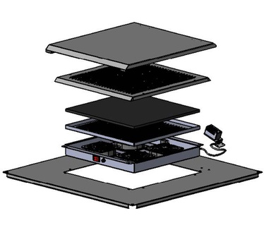 Digitus DN-19-FAN-4-I-6-6