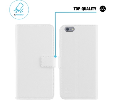BeHello iPhone 6 Plus / 6S Plus Wallet Case White