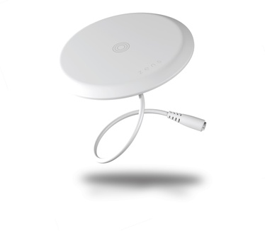 Zens Puk 'N Play Draadloze Oplader 10W Wit