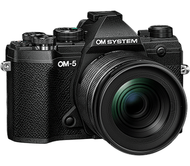 Olympus OM System OM-5 12‑45mm F4 PRO Kit Zwart