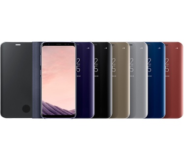 Samsung Galaxy S8 Clear View Cover (Galaxy S8) Zwart
