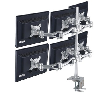 Newstar LCD MONITOR ARM F/ 6 SCREENS LCD MONITOR ARM F/ 6 SCREENS 10-24IN MAX 10KG FPMA-D1030D6