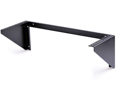 Startech.com 4U 19" Wandmonteerbare Verticale Rack Beugel, Switch/Patch Panel Rack Bracket voor Data/AV/IT/Computer, Verticale Muurbeugel, 3U Rack voor Cabinet en Server Ruimte, 81,6kg Draagvermogen