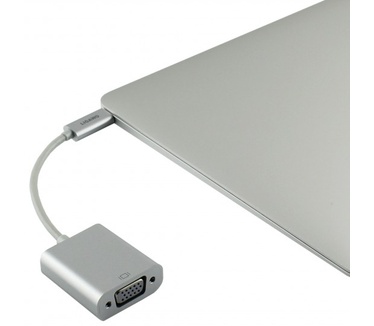Ligawo 0.15m, USB3.1-C/VGA