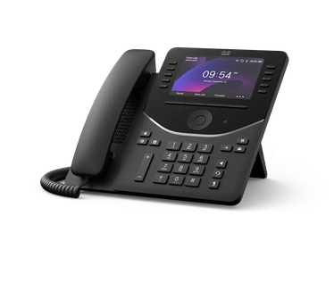 Cisco 9861, IP Phone, Zwart, Koolstof, Handset met snoer, ABS, Bureau, 10 regels - DP-9861-K9=