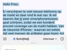 Samsung Galaxy AI - Herschrijven