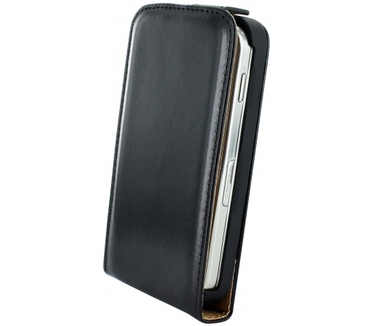 Mobiparts Mobiparts Classic Flip Case Samsung Galaxy Ace Black