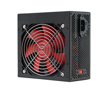HKC V-450 450W Silent Power Supply black/red