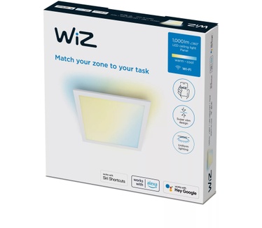 WiZ Plafondlamp, 12 W, vierkant
