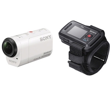 Sony Action Cam Mini met Wi-Fi en Live View-afstandsbedieningsset Wit