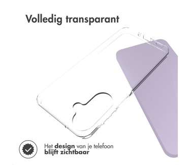 Accezz Clear Backcover Samsung Galaxy A27 (5G) - Transparant