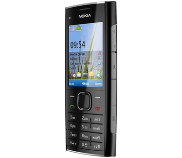 Nokia X2 Zwart