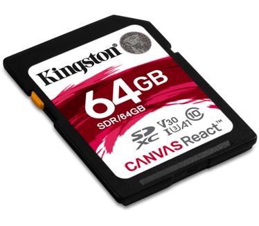 Kingston SD Canvas React