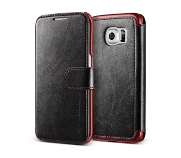 Verus Layered Dandy Samsung Galaxy S6 edge leather case - Black