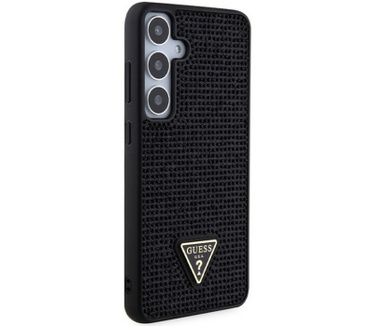Guess Rhinestones Back Case - Samsung Galaxy S24 (S921) - Zwart Zwart