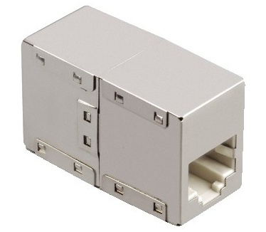 Hama CAT 5-Adapter 2 x 8p8c(RJ 45) Socket