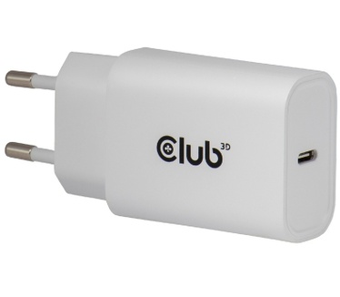 Club 3D 2-Pack USB-C Charger 30 Watt Wit