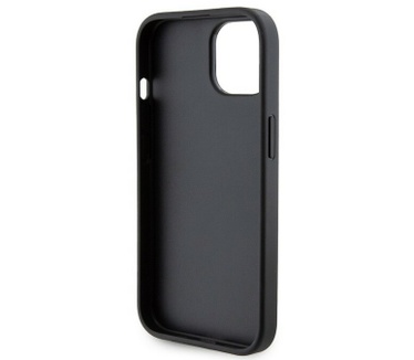 Guess G-Cube Grip Back Case - Apple iPhone 15 (6.1") - Zwart Zwart