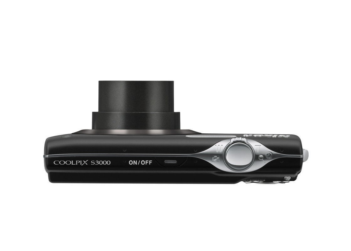 Nikon Coolpix S3000 – Appareil Photo Numérique Compact Noir – 12 MP – Très Bon état