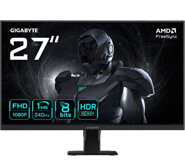 Gigabyte GS27F2 Zwart Zwart