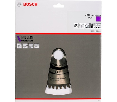 Bosch Multi Material cirkelzaagbladen
