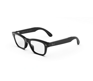 Meta Ray-Ban Audio Burbank, Mat Zwart, Transparant