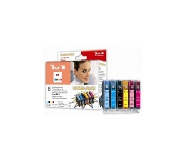 Peach Ink Cartridge Combi Pack C6