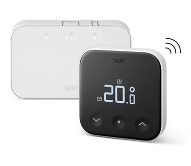 Tado ° Wireless Smart Thermostat X - Starterskit - Slimme Thermostaat - incl. Matter Bridge - Zwart/Wit