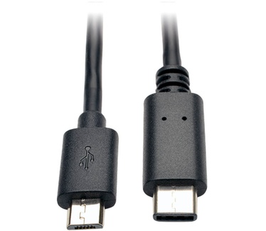Tripp-Lite U040-006-MICRO Zwart