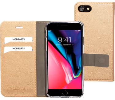 Mobiparts Saffiano Wallet Case Apple iPhone 7/8 Copper