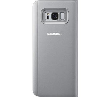 Samsung Galaxy S8 Plus Clear View Cover (Galaxy S8+) Zilver