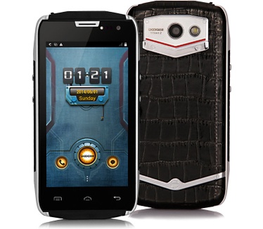 Doogee Titans2 DG700 Aluminium, Zwart