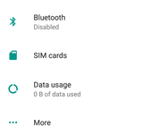 Screenshot Moto G5 voor roundup stock Android
