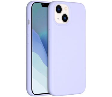 Accezz Liquid Silicone Backcover met MagSafe iPhone 14 - Paars