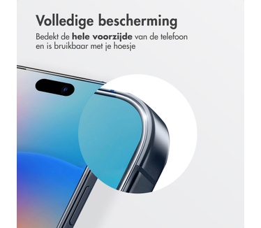 Accezz Gehard Glas Screenprotector + Applicator - 2-pack