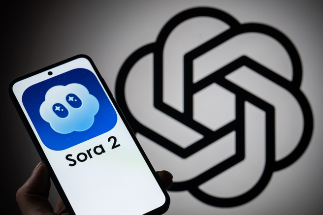 Sora OpenAI stock. Bron: Jonathan Raa/NurPhoto/Getty Images
