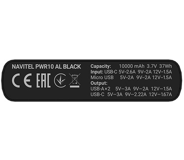 Navitel PWR10 AL BLACK