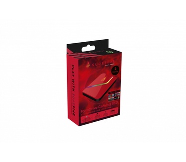SureFire PyroDrive 2TB Rood