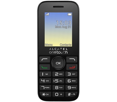 Alcatel OneTouch 10.16 Dual Sim Zwart
