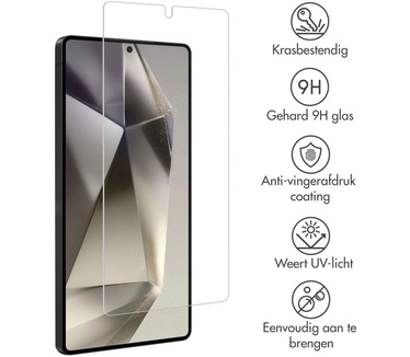 Accezz Gehard Glas Screenprotector 2-pack Samsung Galaxy S25 Ultra