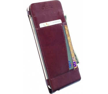 Krusell Kalmar WalletCase Apple iPhone 6 Plus (Brown) voor iPhone 6 plus