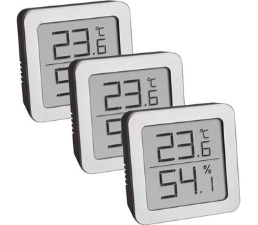 TFA-Dostmann Thermo- en hygrometer (3 stuks)