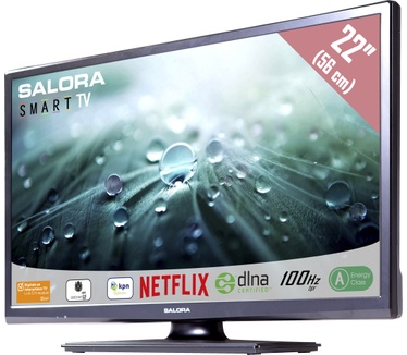 Salora 22LED9102CS Zwart